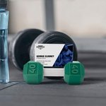 Personalisierte einzigartige 3D gedruckt Hantel Visitenkartenhalter mit Nummer Gym Yoga Raum Eröffnung Geburtstag Geschenk für Trainer Sportliebhaber