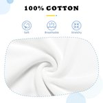 Ensemble d'emmaillotage doux 100% coton avec nom Ourson Ballon Personnalisé Cadeau pour nouveau né