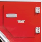 Insignia adhesiva personalizada para coche de bombero con texto Resistente a la intemperie Accesorios de coche Regalo para bombero