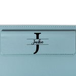 Personalized Multicolour Portable A4 Clipboard with Initial Name and Pen Holder School Essentials Back to School Teacher's Day Gift for Teacher