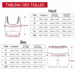 Tenue de Sport pour Femme Personnalisée avec Dessin du Personnage et Nom Vêtement de 2 Pièces Cadeau Anniversaire pour Amateur de Fitness Yoga Sport