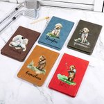 Personalized Multi-Colour Golf Scoring Card Holder with Name Birthday Gift for Golf Lovers