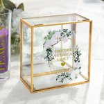 Set d'Accessoires de Sable Personnalisé avec Noms et Date pour Cérémonie de Mariage Cadeau pour Couple Marié Mariée