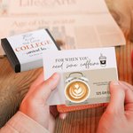 Personalized Grad Hat Cash Gift Card Survival Box College Care Package with 20 Cards and Tape High School Graduation Back to School Gift for Students