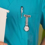 Personalisierte Taschenuhr und Kugelschreiber Set mit Gravur Geschenkbox Praktisches Geburtstag Geschenk für Krankenschwester Tierarzt Pflegekräfte
