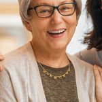 Personalized Minimalist Dainty Birth Flower Necklace with Birthstone Family Jewellery Birthday Gift for Women