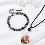 Personalisierte Foto-Projektion Halskette Armband Boxkette Geburtstag Valentinstag Geschenk für Herren