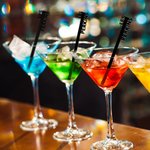 Bâtonnets de Cocktails Personnalisés avec Texte Set de 15 Mélangeurs de Cocktails Décoration du Bar Cadeau de Mariage Soirée