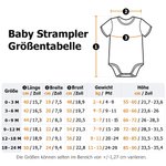 Personalisierter Mehrfarbiger Unisex Baby Strampler mit Deutschem Flagge Element und Nummer Nationalflagge Geburtstag Nationalfeiertag Jubel Geschenk