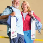 Personalisierte Baumwolle super saugfähig Flamingo Pickleball Waffel Handtuch mit Namen Geburtstag Geschenk für Sportliebhaber