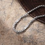 Collier cubain personnalisé avec 2 noms Cadeau d'anniversaire pour homme