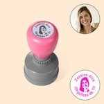 Personalizado Autoentintado Sello con Retrato y Texto Material Escolar Vuelta al Colegio Regalo de Agradecimiento para Profesores