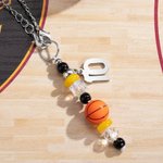 Breloque personnalisée en silicone pour poignée de bouteille d'eau avec numéro pour Stanley Tumbler Cadeau d'anniversaire pour amateur de sport