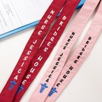 Personalised Lanyard ID Badge Holder with Embroidery Text and Medical Icon Appreciation Gift for Healthcare Staff Nurse Doctor