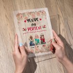 Personalized You Are My Person Vintage Rose Design Acrylic Plaque Desk Ornament Birthday Gift for Friends