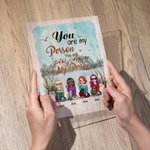 Personalized You Are My Person You Will Always Be My Person Acrylic Plaque Desk Ornament Friendship Gift for Her
