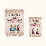 Personalized You Are My Person Vintage Rose Design Acrylic Plaque Desk Ornament Birthday Gift for Friends