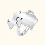 Personalized US State Shape Sterling Silver Ring with Love City Birthday Anniversary Wedding Gift for Women