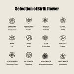 Gepersonaliseerde sierlijke boog geboorte boeket hanger ketting familie sieraden verjaardag verjaardag Moederdag cadeau voor vrouwen