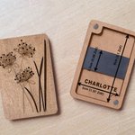 Personalisierte Magnetische Nadelbox aus Holz Sticknadel Aufbewahrungsbox Handarbeit Nähzubehör für Bastler Handwerk-Liebhaber