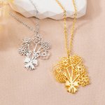 Gepersonaliseerde sierlijke boog geboorte boeket hanger ketting familie sieraden verjaardag verjaardag Moederdag cadeau voor vrouwen