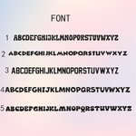 Personalized Multicolour Acrylic Name Tag Keychain Backpack Accessories Back to School Gift for Kids