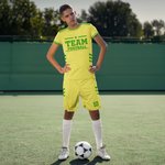 Personalised Multicolor Striped Jersey Shirt Shorts Set with Number Name Game Day Outfit Birthday Team Gift for Sport Ball Lovers Players