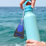 Personalized Multicolour 3D Printed Swim Fins Shape Backpack Bag Buoy Bottle Name Tag Sport Theme Accessories Birthday Team Gift for Coach Swimmer