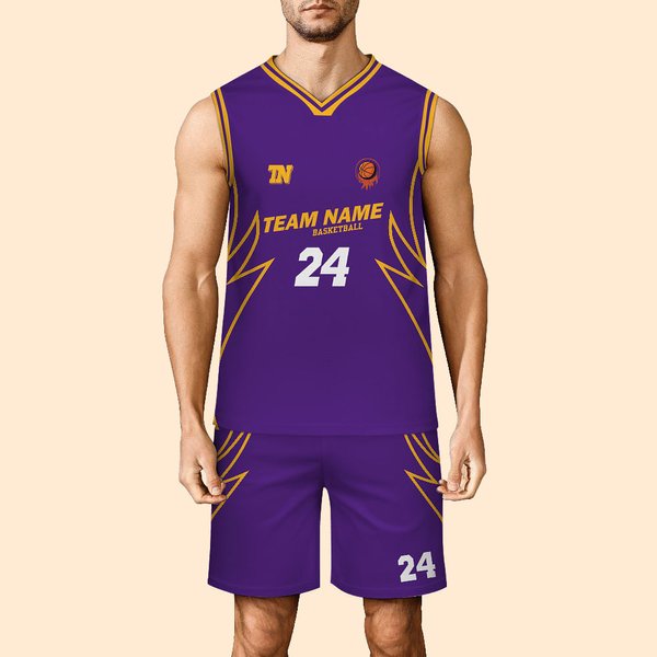 Henkilökohtainen monivärinen koripallo Jersey numero ja nimi Game Day Outfit Syntymäpäivälahja koripallo faneille