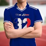 Personalisierte Multicolor Nation Flagge Fußball Unisex Trikot mit Namen und Nummer Geburtstag Spiel Tag Geschenk für Fußball-Liebhaber Spieler