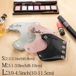 Personalized Leather Name Makeup Glove Mixing Palette Makeup Tool Professional Gift for Makeup Artist Women
