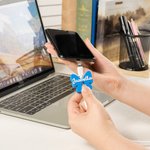 Personalized 3D Printed Coquette Bow Name 1.5 Meter USB Charging Cable for iPhone Micro USB Type C Phone Accessory Birthday Gift for Women Girls