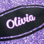 Personalized Artificial Glitter Crayon Design Tote Bag with Name Large Capacity Teacher's Day Back to School Gift for Teacher