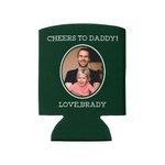 Personalisierter Mehrfarbiger Bierdose-Kühler mit Foto und Text 12er Set Oktoberfest Vatertag Geburtstagsgeschenk für Freund Papa Opa