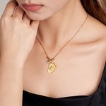 Personalizado grabado 1-3 bebé pie colgante collar con anuncio de nacimiento y piedra de cumpleaños cumpleaños Baby Shower regalo para el niño nueva m