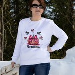 Personalizzato Multicolore Halloween Zucca Pipistrello Adulto Bambino Felpa con nome Halloween Compleanno Regalo per la famiglia