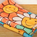 Personalisierte Regenbogen Blumen Cousin Crew Familie weiche Decke mit Namen Geburtstag Weihnachten Geschenk für Jungen Mädchen