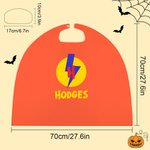 Personalized Cute Butterfly Heart Lighting Design Superhero Kid Cape with Name and Initial Halloween Costume Party Dress Up Gift for Boys Girls