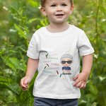 Personalized Crayon Elements Happy School Life Back to School Gift Kid T-shirt  Graduation