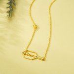 Personalized Name Pickleball Paddle and 3D Heart Pickleball Necklace Birthday Anniversary Gift for Pickleball Lovers