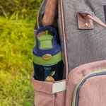 Gepersonaliseerde Leuke Cartoon Verjaardag Fruit Naam Waterfles met Rietje en Morsbestendig Deksel Verjaardag terug naar school Gift voor kinderen