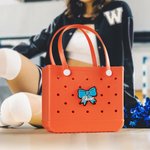 Personalizado 3D Efecto Cheer Bow Bolsa Botón con Nombre Accesorios para Bogg Equipo Cheering Regalo para Mujeres Niñas Cheerleaders