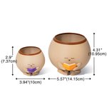 Personalised Cute Pot Reading Book Planter with Name Home Decor Birthday Housewarming Gift for Bookworm Plant Lover