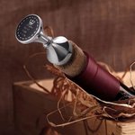 Personalisierter „BEST DAD EVER“ Flaschenverschluss mit Namen Gummi Kork Weinstopfen Oktoberfest Geburtstag Vatertag Geschenk für Vater