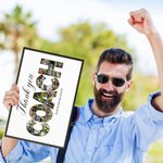 Personalized Thank You Coach 18 Photos Collage Canvas Painting Wall Art with Text Home Decor Birthday Retirement Team Appreciation Gift for Coach