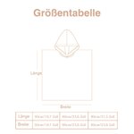 Personalisierter Weicher Sommer Strand Poncho mit Namen Schnell Trocknendes Saugfähiges Strandtuch Urlaub Geschenk für Kinder