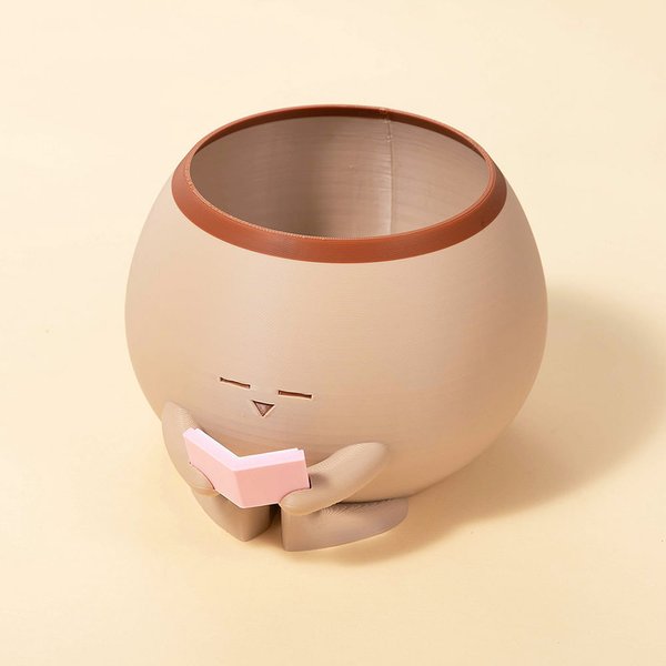 Personalisierte niedliche Topf Lesen Buch Pflanzer mit Namen Home Decor Geburtstag Housewarming Geschenk für Bücherwurm Pflanzenliebhaber