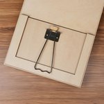 Personalized Farmhouse Photo Frame with 1-20 Heart Shape Names Collection Home Decor Birthday Housewarming Gift for Family