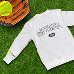 Personalized Softball Sport Mom Sweatshirt with 1-6 Names Multicolour Available Game Day Costume Birthday Gift for Women