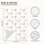 Gepersonaliseerd Schattig Hondje Ademend Baby Hoesje voor Autostoeltje met Naam Verjaardag Baby Shower Gift voor Pasgeborenen Nieuwe Moeder